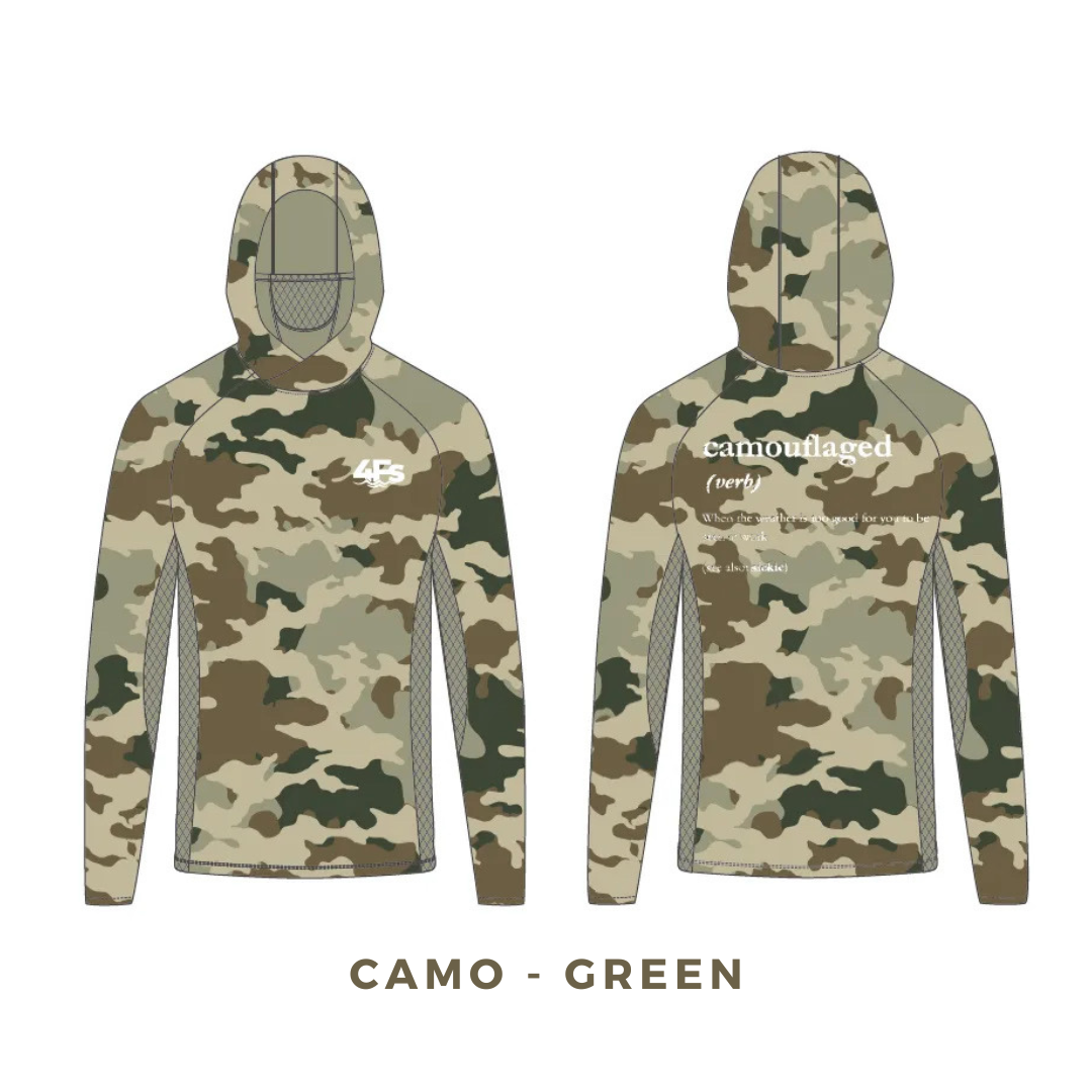 Green Camo 4FS Outdoor Shirt – Leanne Baker