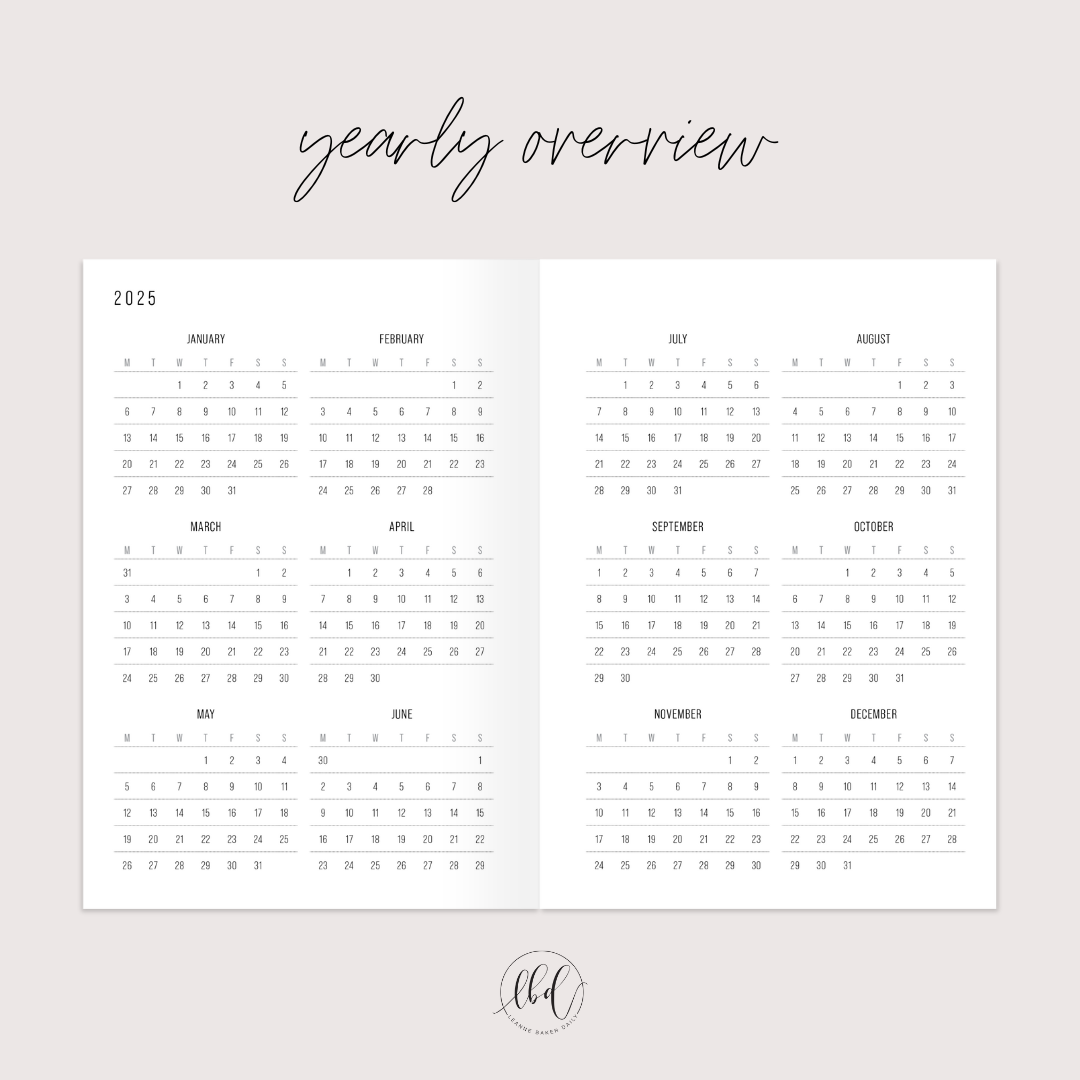 DAISY IN DOTS x Slimline Planner