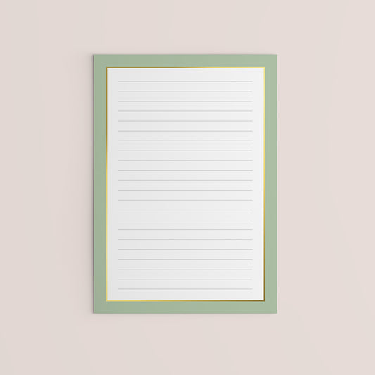 GREEN Notepad