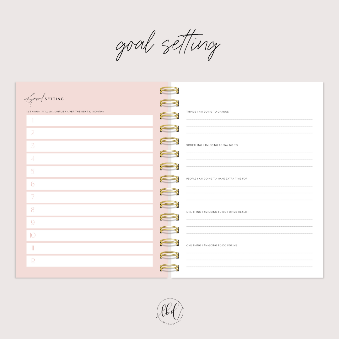 PINK 2025 DAILY Create Space Planner