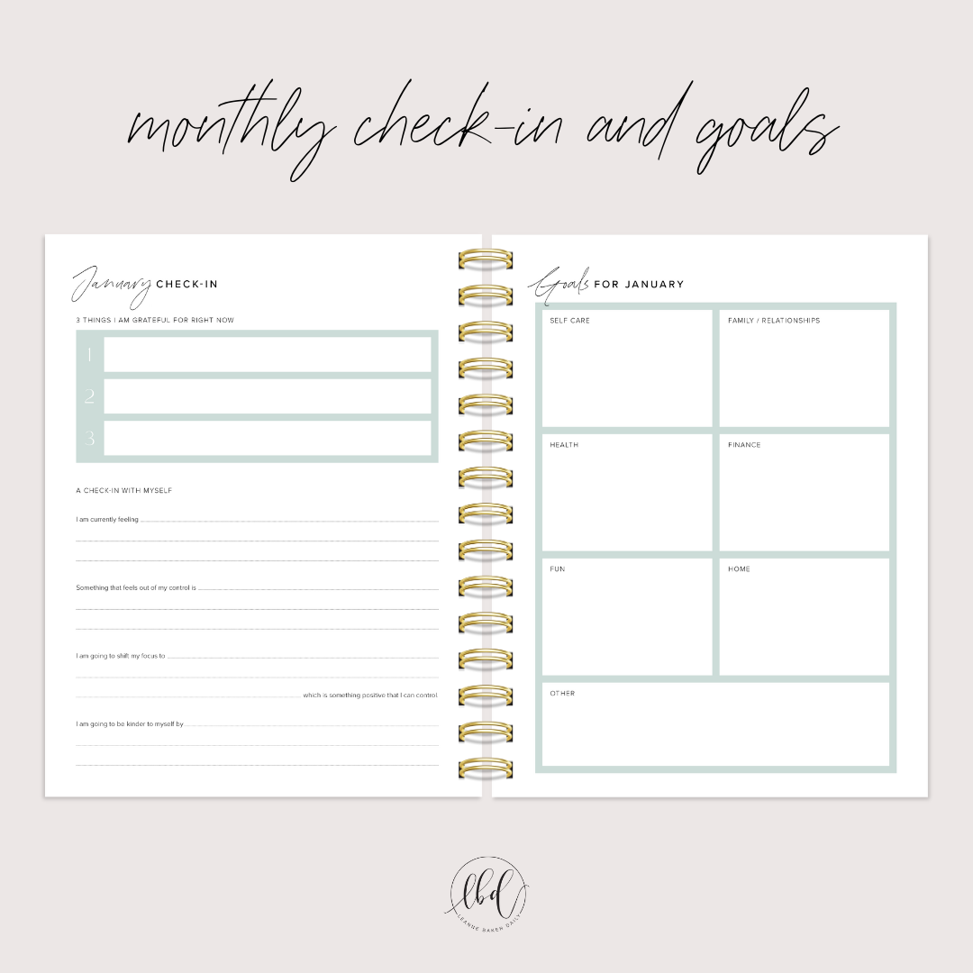 GLADIOLI 2025 WEEKLY Create Space Planner